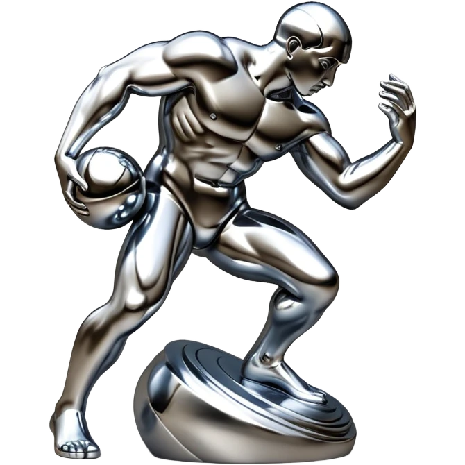 sorayama Sisyphus sculpture emoji