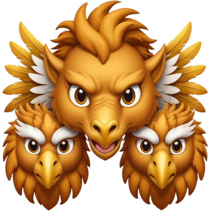Grifin three head emoji
