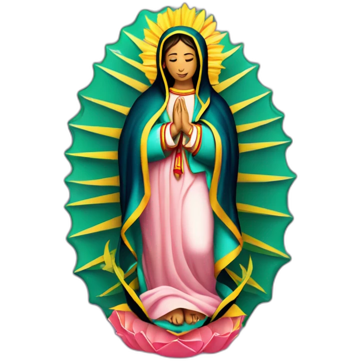 virgen de guadalupe emoji