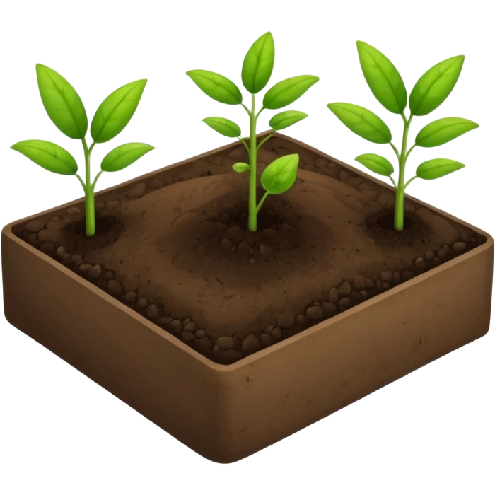 garden bed emoji