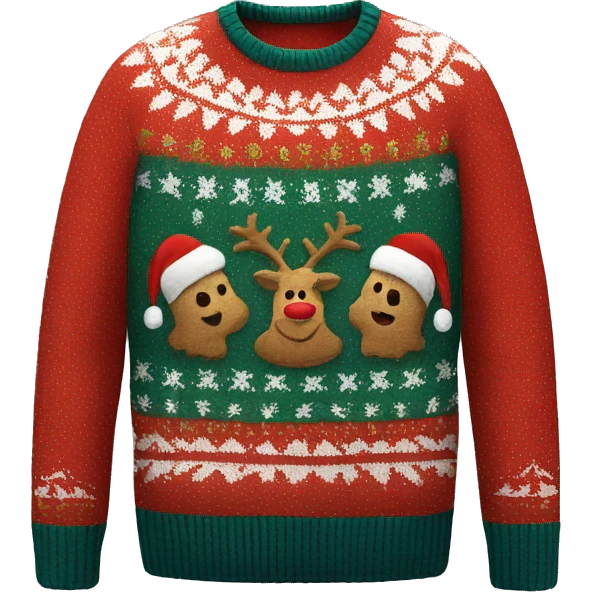 christmas sweater emoji