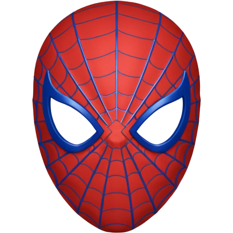 Spider man mask emoji