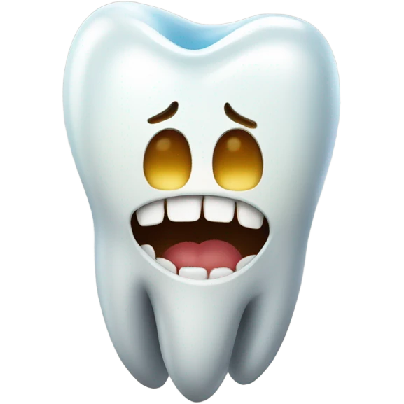 Tooth fell out emoji