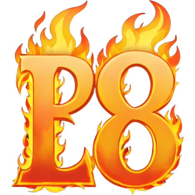 Can you make a banner that says PYRO in gothic letters, the letters should also be on fire  emoji