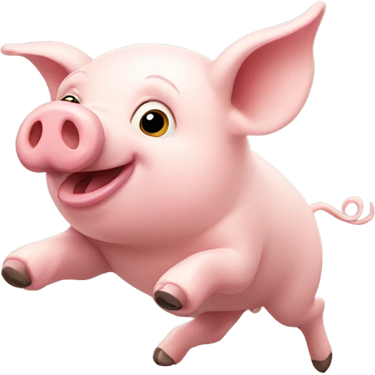 flying pig emoji