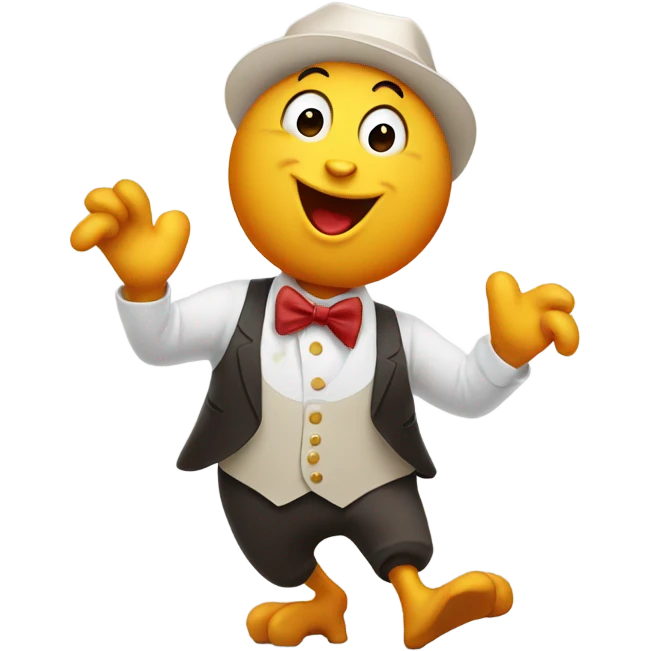 chicken nuggets dancing emoji