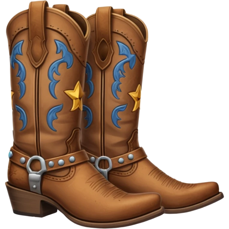 cowboy boots emoji emoji