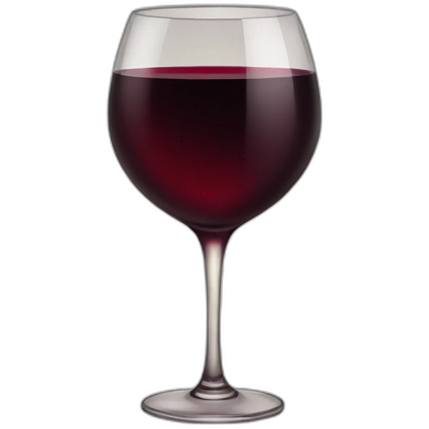 Red wine emoji