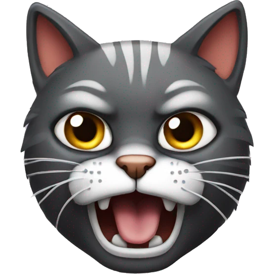 angry cat
 emoji