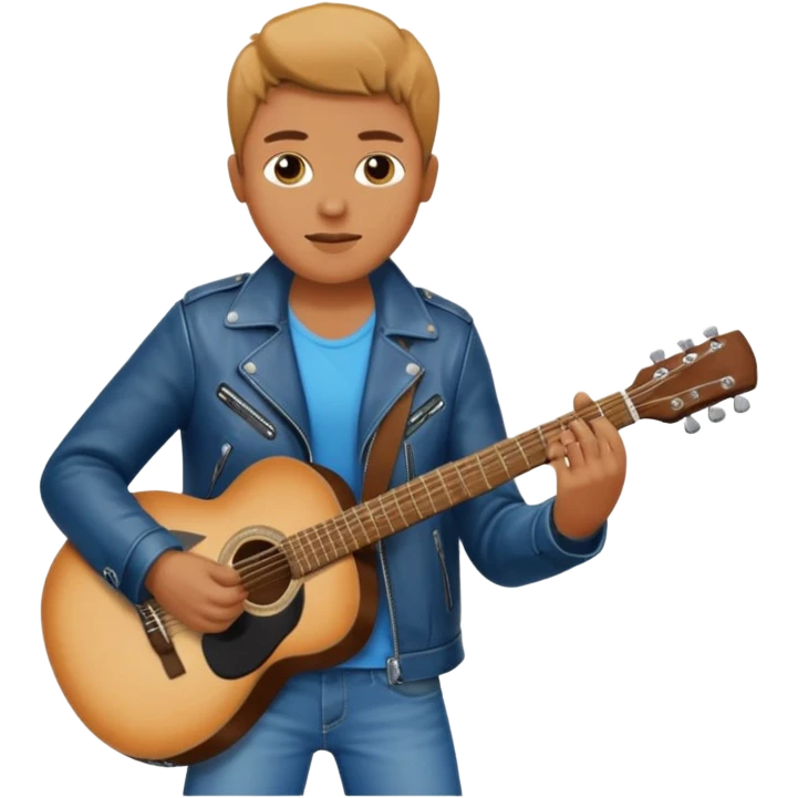 guitar rock player  emoji