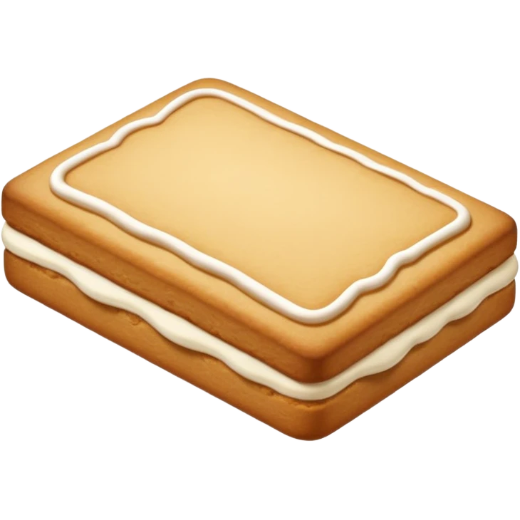 rectangular cookie emoji
