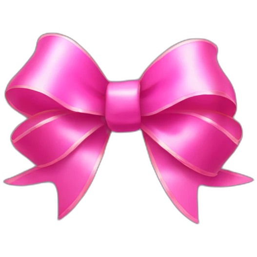 fancy ribbon bow emoji