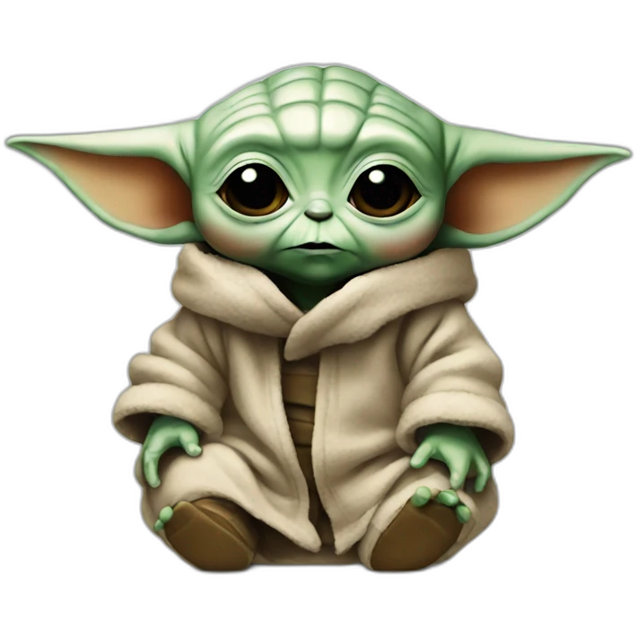 Baby-yoda-smoke emoji