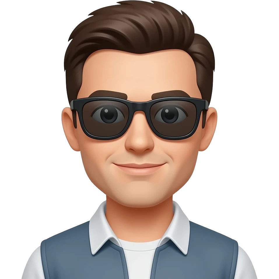 Birinci olmuş gineş gözlüklü emoji emoji