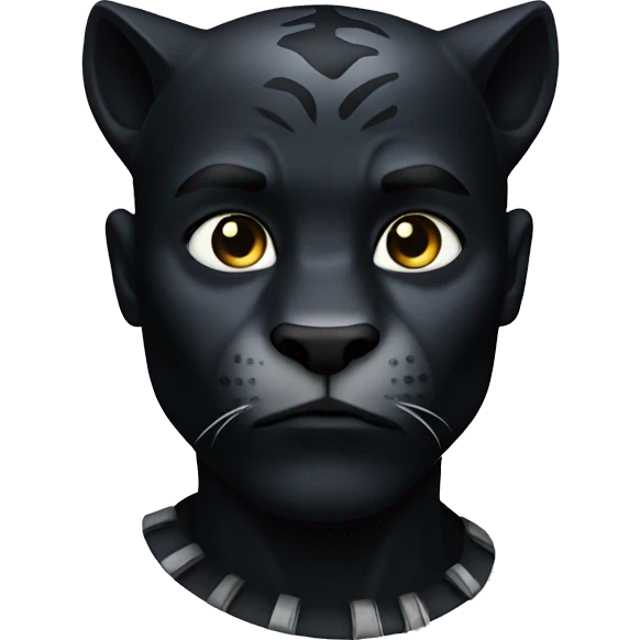Black panther  emoji