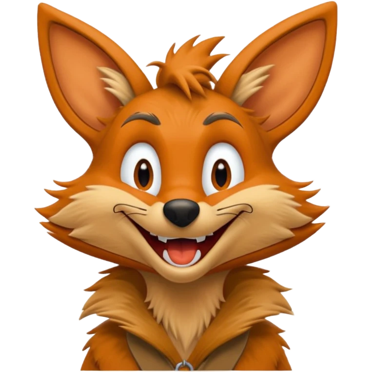 wile e coyote laughing emoji