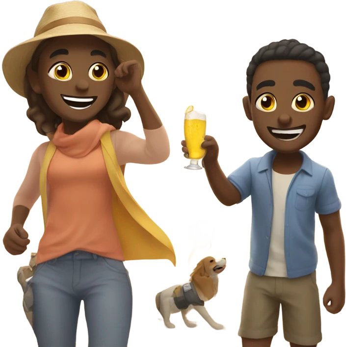 happy day out in sun emoji