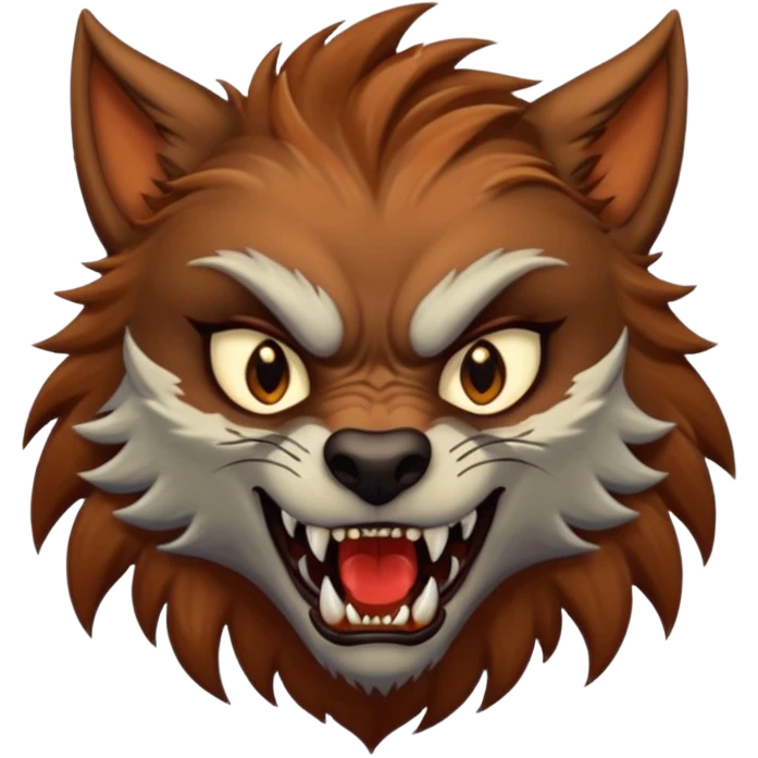 Female Werewolf body emoji