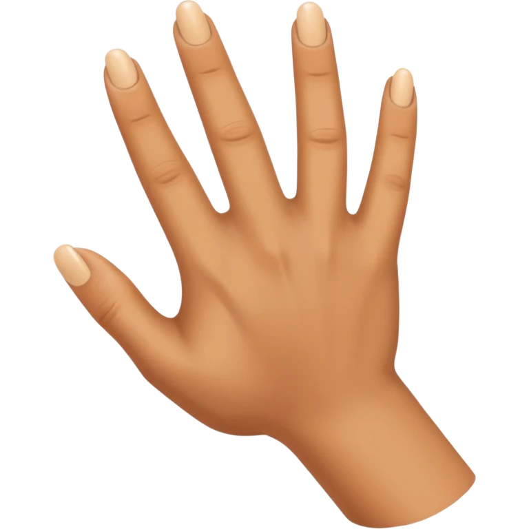 hand showing ar ring emoji