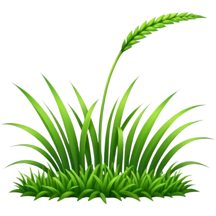 A blade of grass emoji