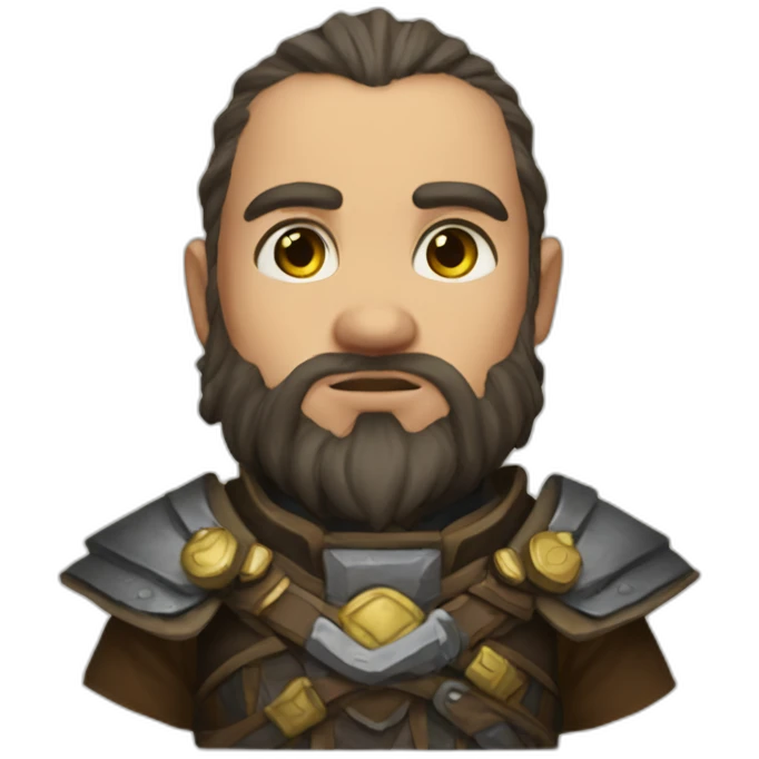 Young Hill dwarf cleric faction agent emoji