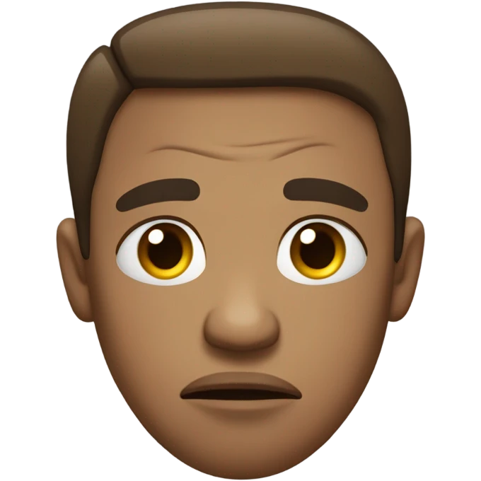 Angry pouting emoji