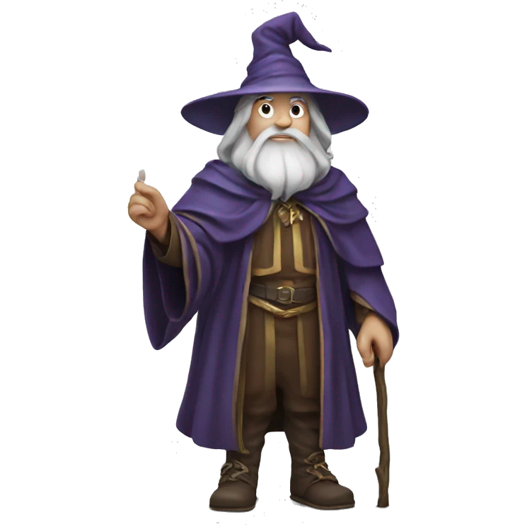 human looking wizard emoji
