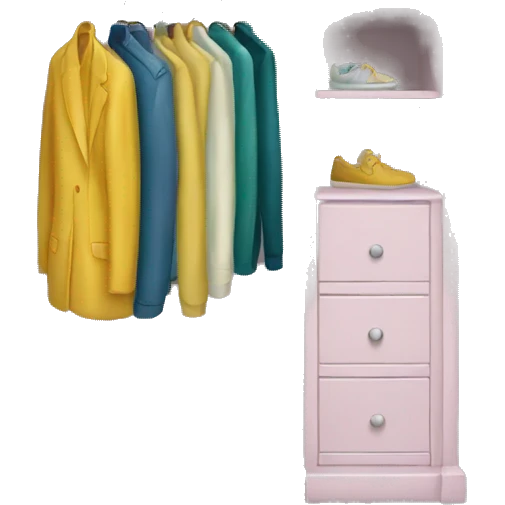 Wardrobe spring emoji