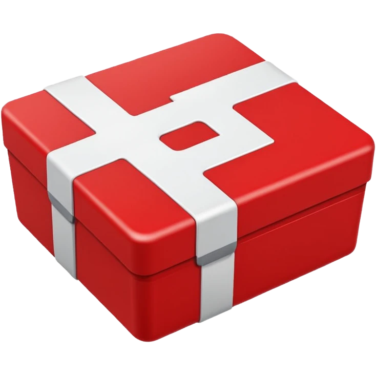 white x in red box 2D emoji