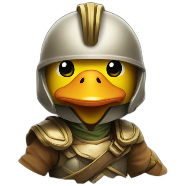 Duck light warrior emoji