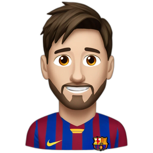 lionel messi moche emoji