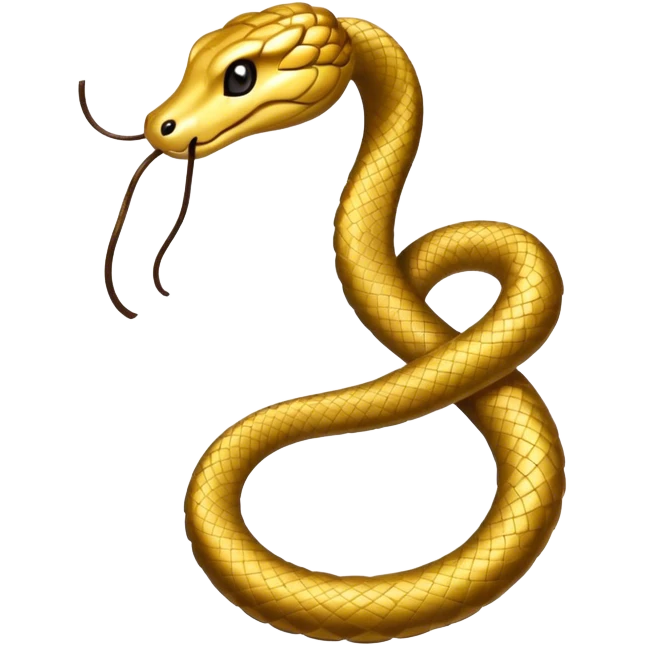 Poop glitter rattlesnake whip emoji