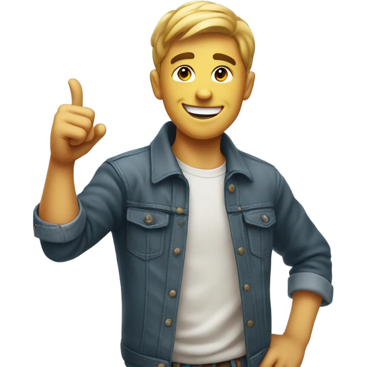Letsgooo guy emoji