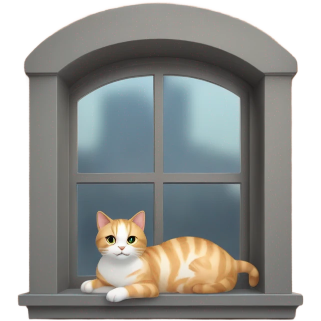 House with cat  emoji