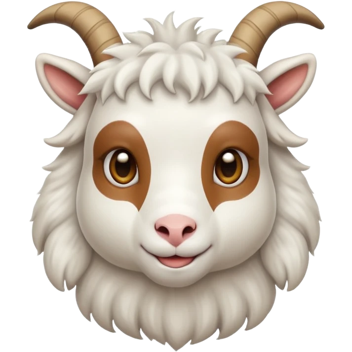 Cute goat emoji