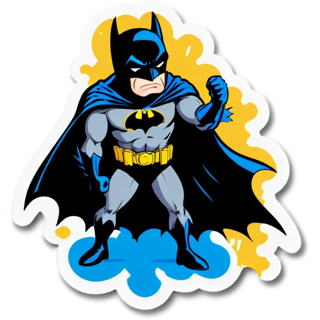 Batman puking  emoji