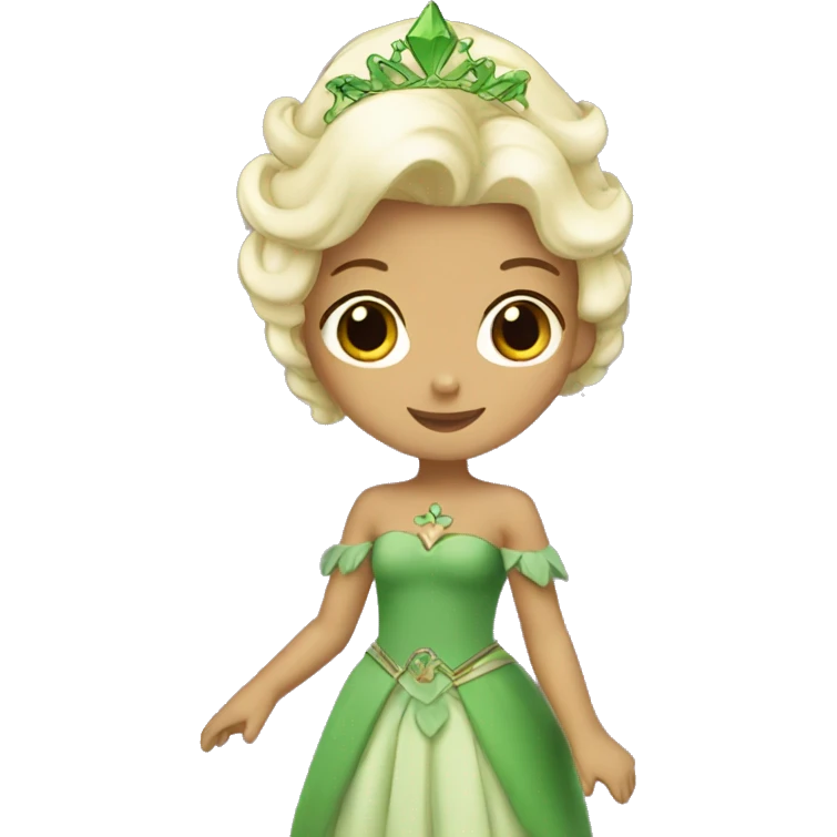 princesa hada verde emoji