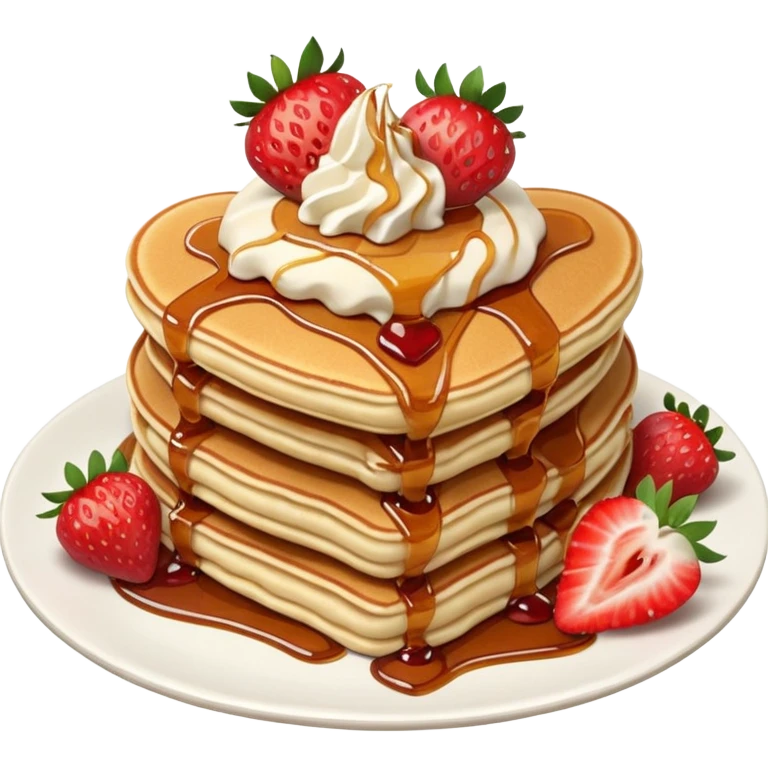 valentine pancakes emoji