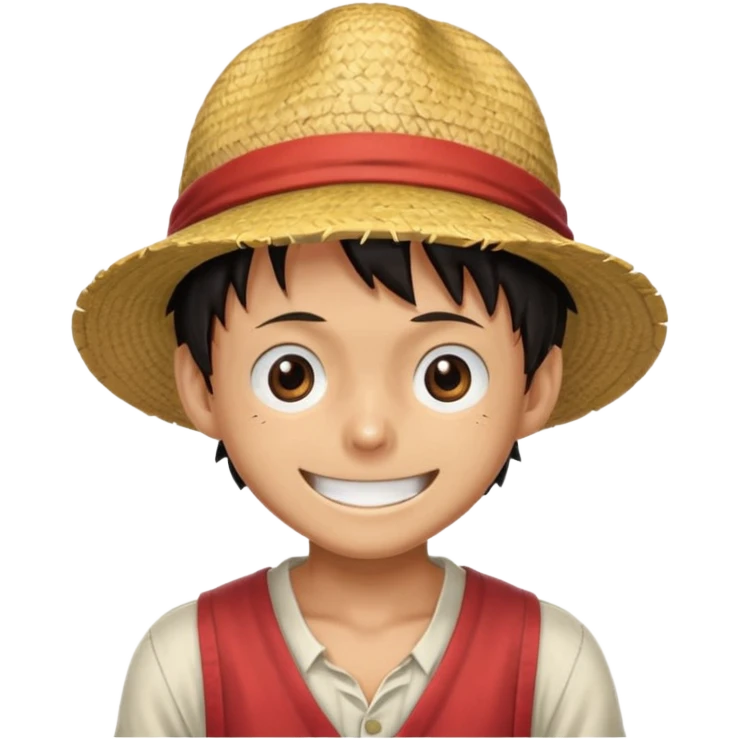 One pice Luffy emoji