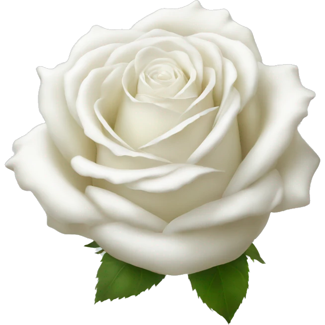 White roses emoji