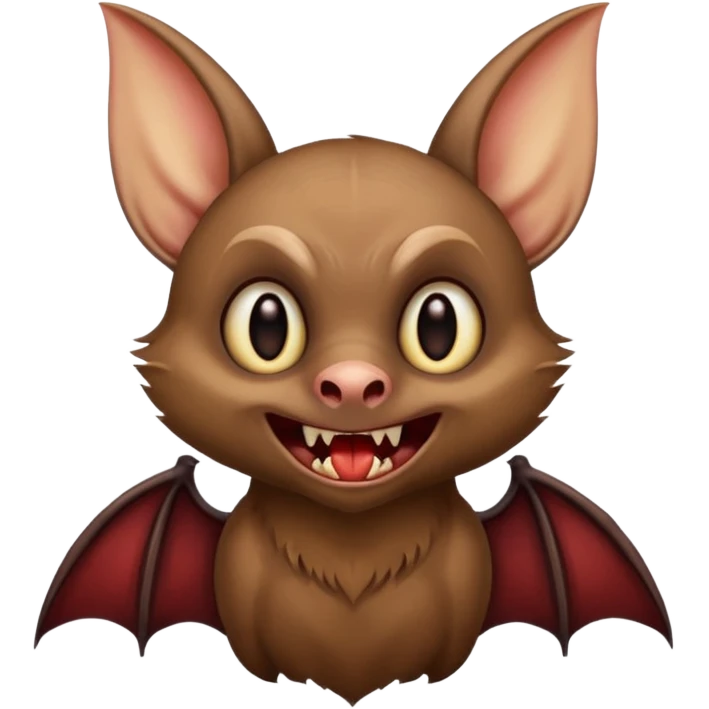 Vampire bat emoji