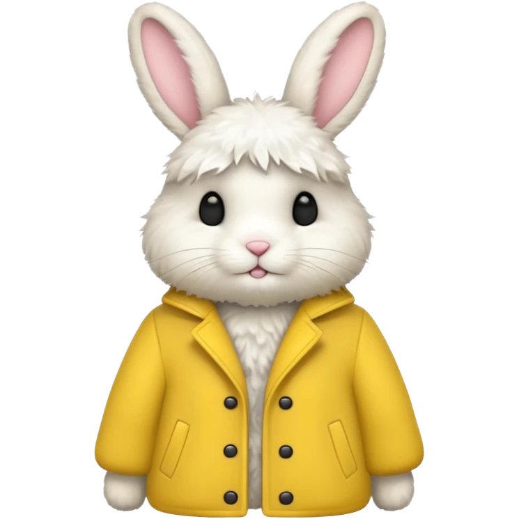 RABBIT IN YELLOW emoji