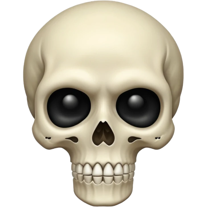 Skull face emoji