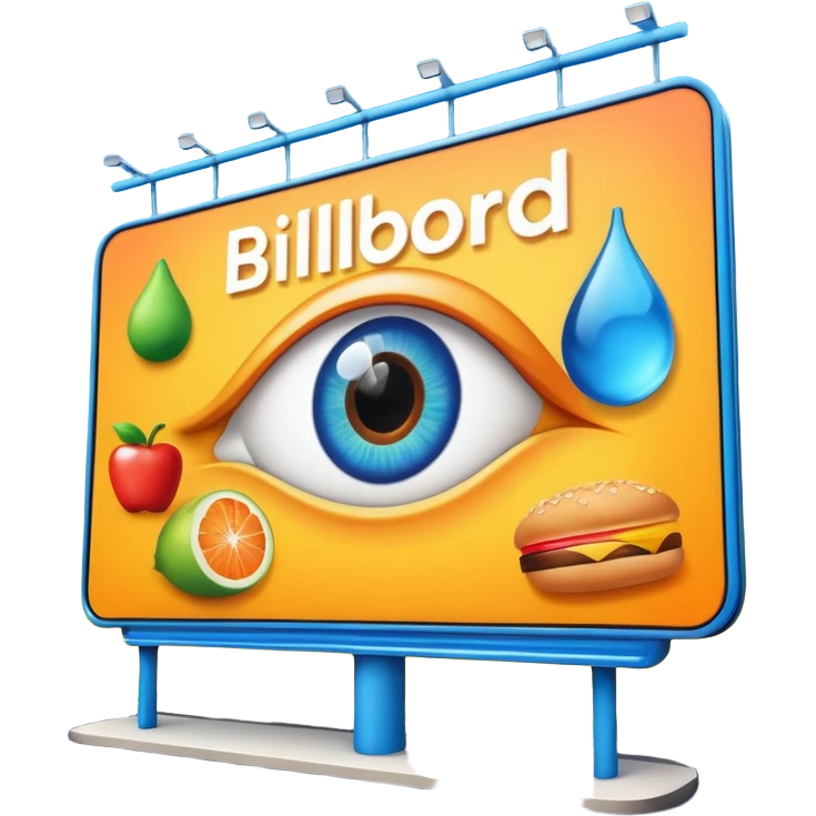 billboard ads emoji