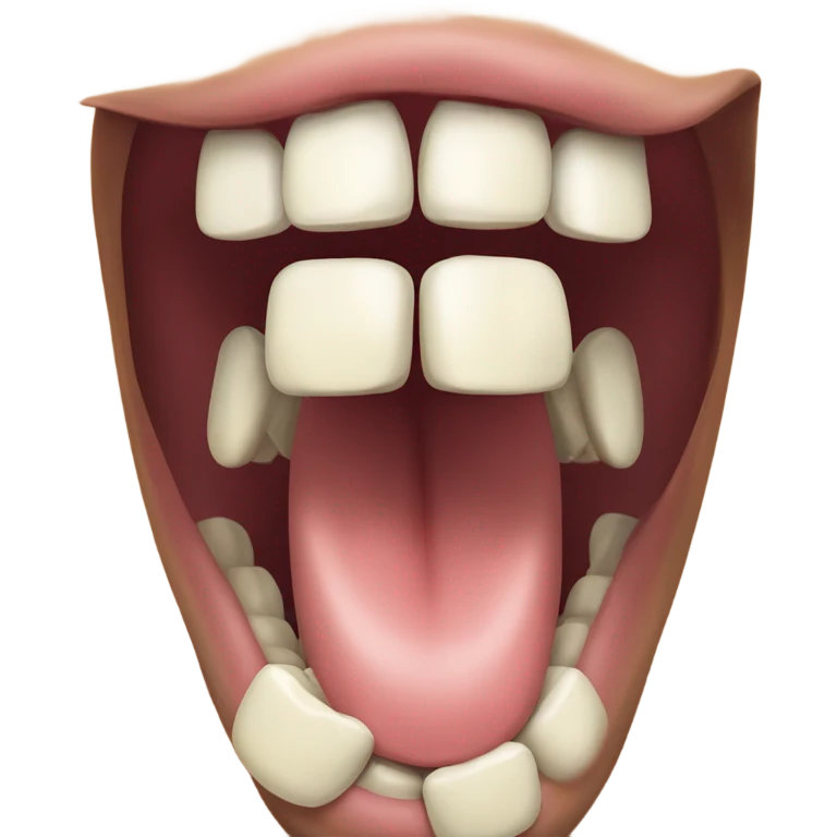 Horses mouth emoji