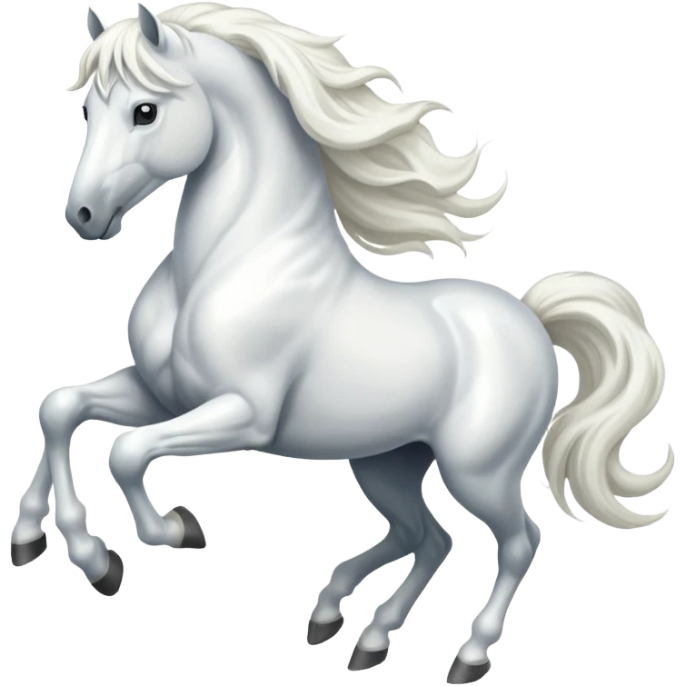 white horse emoji