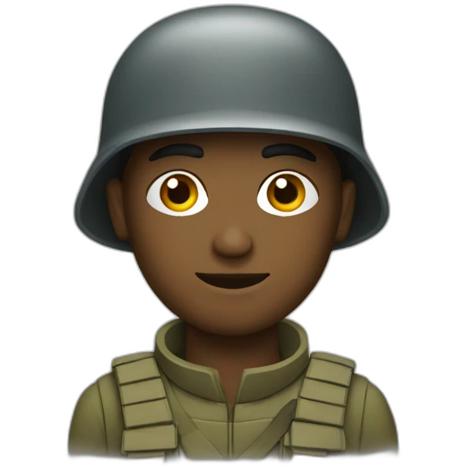 Soldier emoji