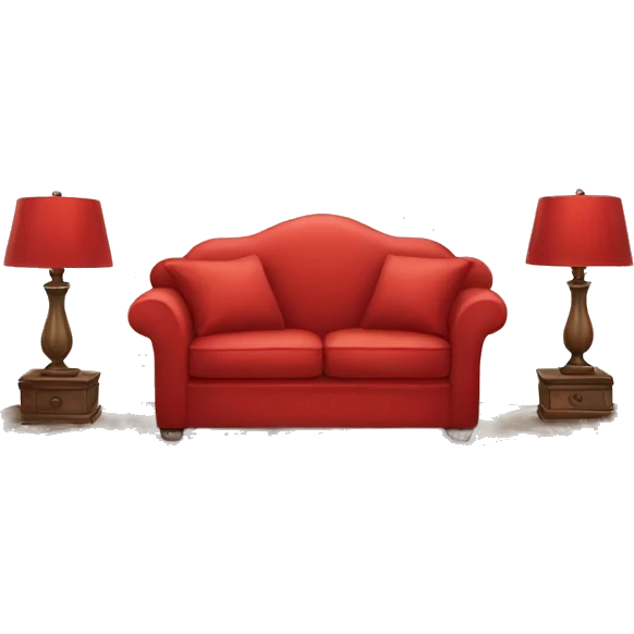 Red decor emoji