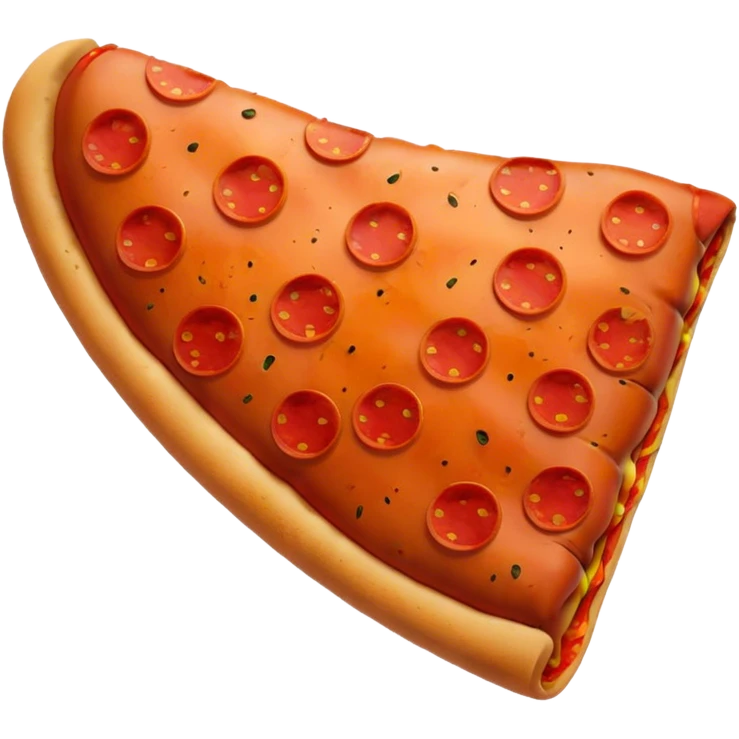 a pepperoni on the ground molding emoji