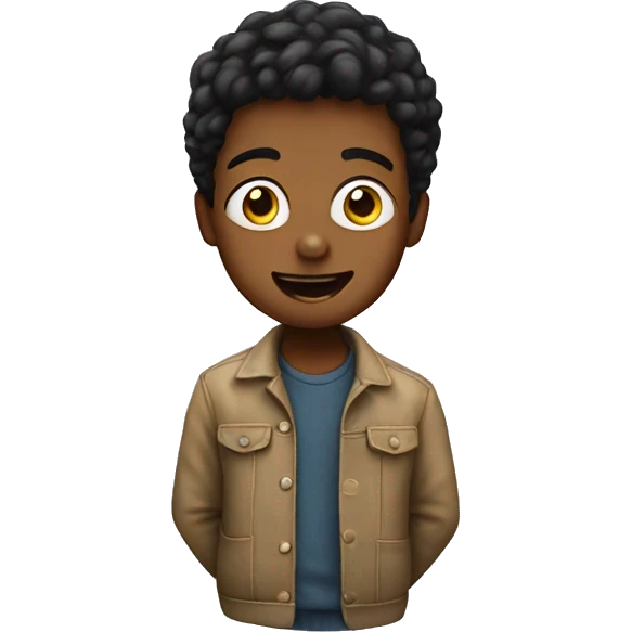 boy, on stage of theatre emoji